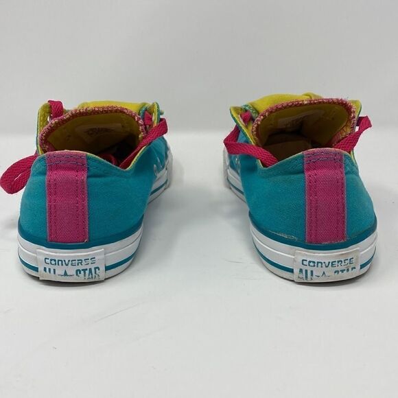 Converse Chuck Taylor All Star Colour Block Double Tongue Sneakers - Picture 6 of 13